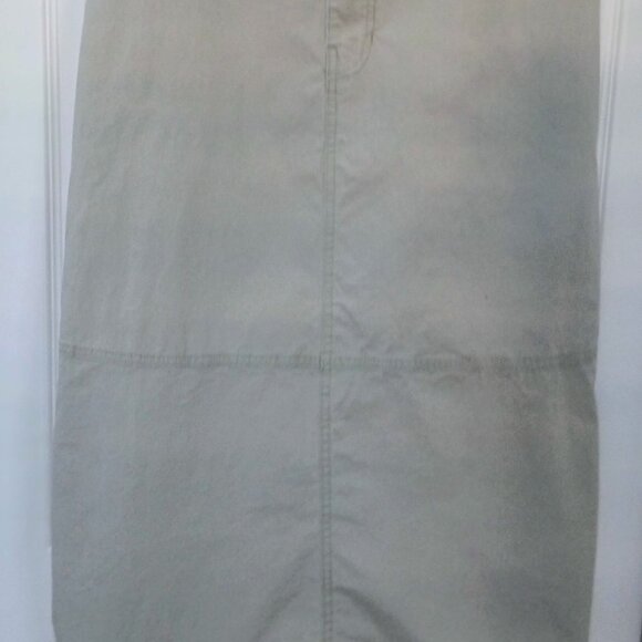 Celebrity Pink Juniors Parachute Maxi Skirt Bungee Hem Back Slit Olive Green XXL - Picture 4 of 12